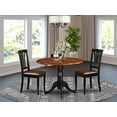 thumbnail image 1 of Ensemble de Table de Cuisine 3 Pcs - Table à Manger et 2 Chaises de Cuisine, 1 of 5