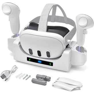 Anker Oculus Quest 2 Charging Dock, VR Stand, Headset Storage