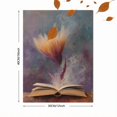 thumbnail image 3 of Qisvanset Flower from Book Canvas Art 15.75x11.81 Inches, 3 of 8