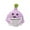 Purple, variant on Handmade Crochet Animal Psychological Support Gift with Knitted Purple Onion POSITIVE-ONION, Uplifting Gift for Women, Family, Friends, Easter Basket, Birthday and Graduation