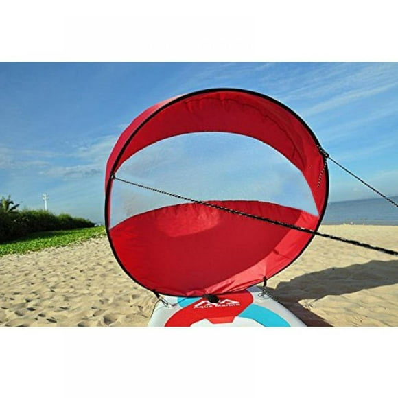 Downwind Wind Sail, Foldable Paddle Board Rowing Windsurfing - for Kayaks, Canoes, Inflatables, Tandems and Expedition Boats Instant Sail