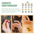 thumbnail image 3 of KONTONTY  20 Pcs Thimbles for Hand Quilting Sewing Versatile, 3 of 8