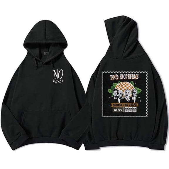 No Doubt Sphere Las Vegas 2026 Hoodie - Unisex Fashion Graphic Streetwear Long Sleeve Sweatshirt