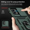thumbnail image 4 of for Moto G Stylus 5G 2023 Case,(Not for 4G Version), Camera Lens Cover, HD Screen Protector, 10 FT Military Grade Drop Protection, Magnetic Ring Holder Kickstand Phone Case, Pine Green, 4 of 14