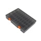 thumbnail image 4 of Caja de almacenamiento con múltiples rejillas, caja de hardware con divisores extraíbles, caja de almacenamiento, caja de cuentas, caja organizadora 36 cuadrículas, 4 of 8