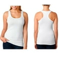 thumbnail image 4 of 2 Pack Womens Tank Top Workout Racerback Yoga Tanks Basic Athletic Activewear WH, 4 of 7