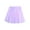 Purple, variant on DPOIS Kids Girls Ballet Dance Chiffon Wrap Skirt Athletic Dance Skort Black 3-4