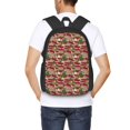 thumbnail image 4 of Fotbe Red Houses Mochila para Hombre y Mujer - Tela Oxford 600D Resistente - Mochila Impermeable de Gran Capacidad para Escuela, Viajes y Senderismo, 4 of 6