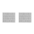 thumbnail image 4 of Bearachild Mousse moldes accesorios encantadores A-Z letras en inglés molde en relieve DIY artesanía Candy Casting Die Capital/gris claro Capital/Gris Claro 2piezas, 4 of 6