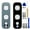 Black, variant on 1Pcs For Samsung Galaxy S10e G970 Replacement Rear Camera Lens Cover Tool Blue