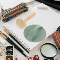 RUNROTOO 1 Set Printmaking Board And Ink Rollers For Wood Carving And Inking Artistic Projects