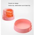 thumbnail image 3 of Litière d'Entrée Supérieure pour Chat avec Litière pour Chat Base de Toilette Multifonctionnelle Anti-Éclaboussures Plateau Rond Amovible PP Matériel Litière Automatique pour Chat (Couleur, Verte), 3 of 6