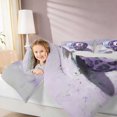 thumbnail image 5 of Erosebridal 8 Ball Twin Bedding Artistic Bedding Comforter Set, Violet Sky 7pcs, 5 of 6