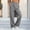 Gray wide leg cargo pants for women a1, variant on BRELIL Women's High Waisted Cargo Pants Wide Leg Loose Long Trousers with Pockets Solid Casual Streetwear Party Outfits, Black 2XL