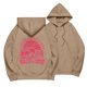 thumbnail image 2 of Sudadera con capucha Pink Palm Puff para mujer 2024, Everything Comes in Waves" Sudadera con capucha de gran tamaño Sudadera casual preppy, sudadera con capucha gráfica rosa para niñas Camello XL, 2 of 6