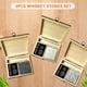 thumbnail image 1 of Juego de piedras de whisky de 9 piezas, caja de madera de piedras escalofriantes MABOTO Blanco, 1 of 2