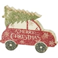 thumbnail image 1 of Primitives by Kathy Rustic Car with Tree Chunky Sitter Christmas Sign, 1 of 5
