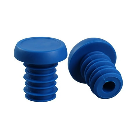 

LIVEST 1 Pair Plastic Bar End Caps Anti-Vibration Bright Color Solid Wear-Resistant Bar End Plugs for Mountain Bikes