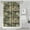 Forest Camo Branches, variant on Pixel Gray Camo Digital Pattern Shower Curtain 72"x72" ,Bathroom Decorative Shower Curtains Set with 12 Hooks,Modern Waterproof Washable Shower Curtain