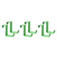 thumbnail image 2 of Matsuzay 2pcs Over Door Hooks Multifunctional Cabinet Hangers Household Rack Clasp Hanger Z-shaped Clothes Kitchen Punch-Free Type1 NO1, 2 of 6