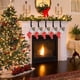 thumbnail image 3 of Inteprter 4 ganchos resistentes para guirnaldas navideñas, no se requieren ganchos, de alta calidad, multifuncionales para la escuela. Decoración del hogar blanco, 3 of 6
