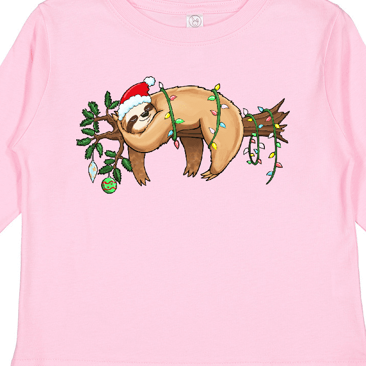 Sloth christmas deals shirt walmart