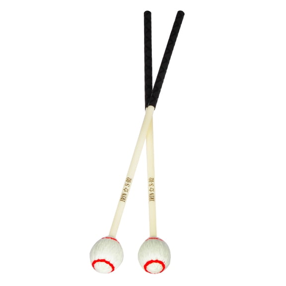 HONMEET Tongue Drum Mallets with Soft Yarn and White ABS Handles for Home, Studio, and Live Performance Use