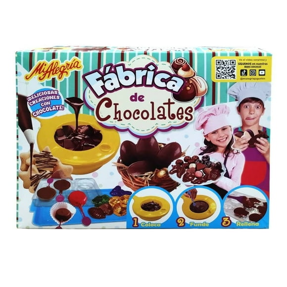 Set Mi Alegría chef choco moronas trufas de galleta 1 pza