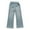 4948-Blue996, variant on SonxaHe Jeans for Toddler Girls' Straight Leg High Waist Loose Jeans Stylish Soft School Wear Denim Pants for Teens Blue,Size 4-5 Y