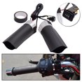 thumbnail image 2 of Set of 12V Motorcycle Electric Heating Handle Kit with Switch Electric Heating Insert Handlebar Pad Black, 2 of 5