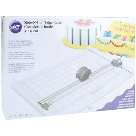 Slide-N-Cut Edge Cutter-15.25"X11", Pk 1, Wilton