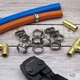 thumbnail image 4 of GHSDFBB 50 Pcs Pinces à Ressort en PEX 5/8 Pouce, Anneaux de Serrage en Acier Inoxydable 304 Pinces pour Raccords de Tuyaux en PEX (5/8 Pouce), 4 of 7