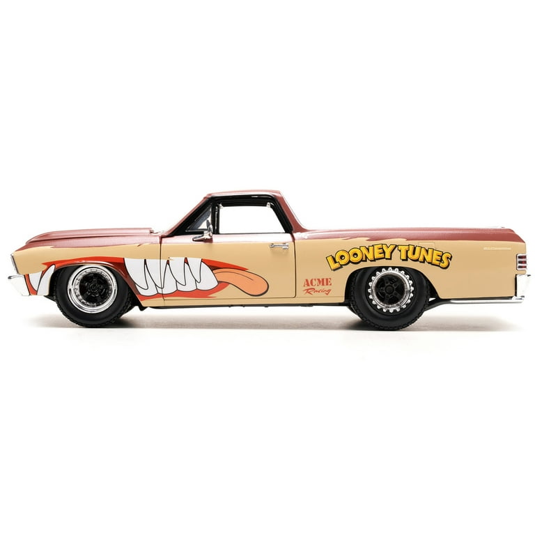 1967 Chevrolet El Camino Brown and Beige with Graphics and
