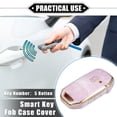 thumbnail image 2 of Unique Bargains Key Fob Cover Compatible for Kia Soul 2020-2022, Durable TPU Remote Keyless Smart Key Fob Case Protection Shell Pink, 2 of 7