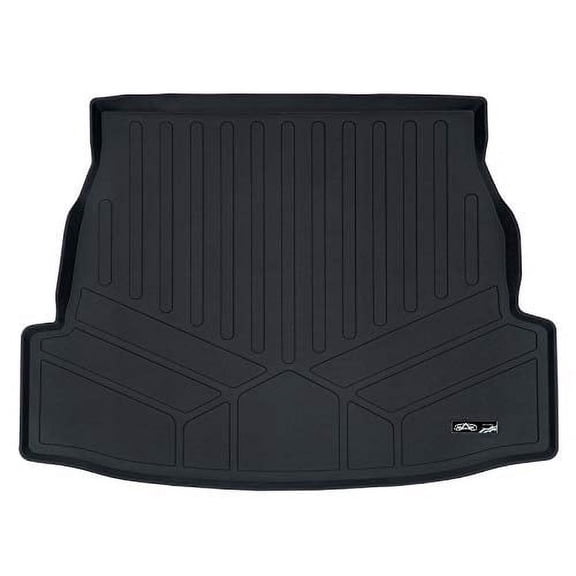 SMARTLINER All Weather Custom Fit Cargo Liner Trunk Floor Mat Black Compatible With 2019-2023 Toyota RAV4 - All Models