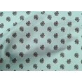 thumbnail image 4 of oneOone Organic Cotton Voile Fabric Floral Block Decor Fabric Printed BTY 42 Inch Wide, 4 of 4