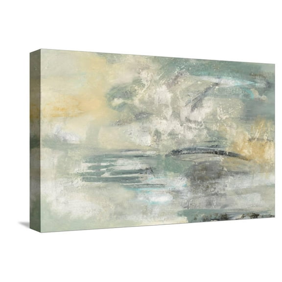 Art.com Looking at the Mist Stretched Canvas Print Wall Art by Silvia Vassileva, 18" x 12"