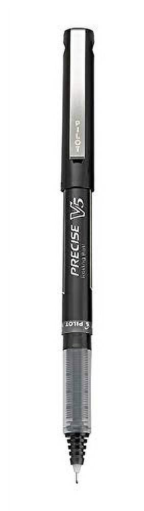 Pilot Precise V5 Stick Rolling Ball Pens, Extra Fine Point, 6 Black, 6 Blue (Dozen Combo Pack)