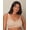 Nude, variant on 18 Hour Smoothing Minimizer Wireless Bra Toffee 36C Women's