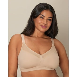 Playtex Full-Coverage Strapless Bra with Convertible Straps, Moisture-Wicking Dressed in Black 46C
