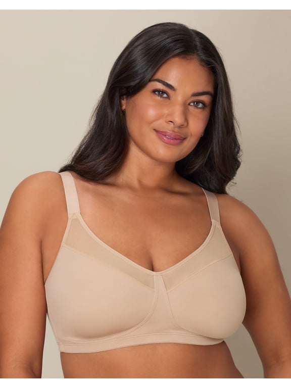 Wirefree Bra 18 Hour Smoothing Minimizer Smoothing Women's 4697