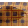 thumbnail image 4 of oneOone Viscose Chiffon Fabric Madras Check Printed Craft Fabric BTY 42 Inch Wide, 4 of 4