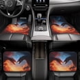 thumbnail image 7 of Vsdgher Red And Blue Fire Cloud Dragon Car Foot Mat Set of 4 Pieces Universal Floor Liner Car Accessories Fits Most Cars, Trucks, Vans, sedans, SUV, 7 of 7