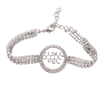 thumbnail image 1 of Molecular Organic Chestry Atoc Structure Tennis Chain Anklet Bracelet Diamond Jewelry, 1 of 3