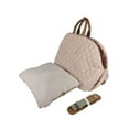 thumbnail image 2 of Bolsa de viaje de portador de mascotas Bolsa de viaje Kitten anti -Slip 3 en 1 Diseño Bolsa de salida de perros Pequeño transpirable para accesorios Rosa, 2 of 9