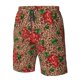 thumbnail image 4 of Balery Rose Mix Leopard 1 Traje de Baño Estilo Hawaiano para Hombre, Shorts de Secado Rápido con Bolsillos-Small, 4 of 6
