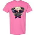 thumbnail image 3 of Inktastic Pug Dog July 4th Patriotic Sunglasses T-Shirt, 3 of 5