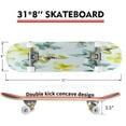 thumbnail image 2 of Seamless from butterflies clip art Outdoor Skateboard Longboards 31"x8" Pro Complete Skate Board Cruiser, 2 of 5