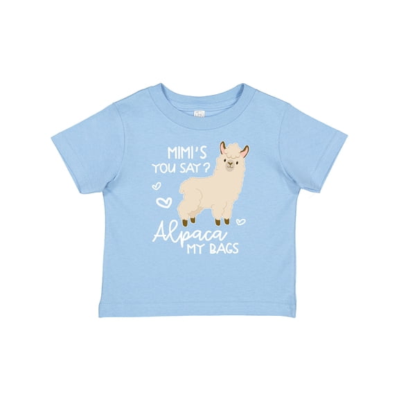 Inktastic Mimi's You Say Alpaca My Bags Boys or Girls Baby T-Shirt