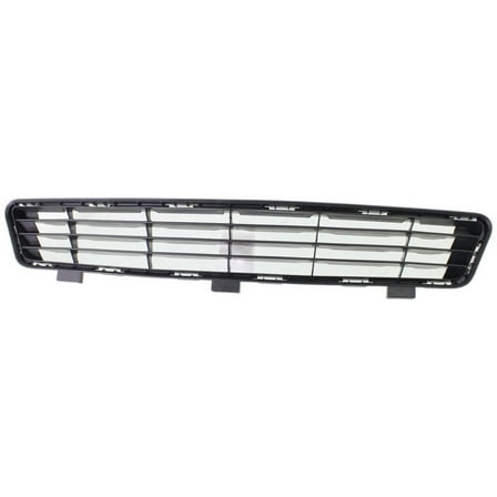 Bumper Grille Compatible With 2010-2011 Toyota Camry Front Textured Black